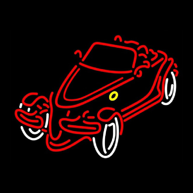 Red Car Enseigne Néon