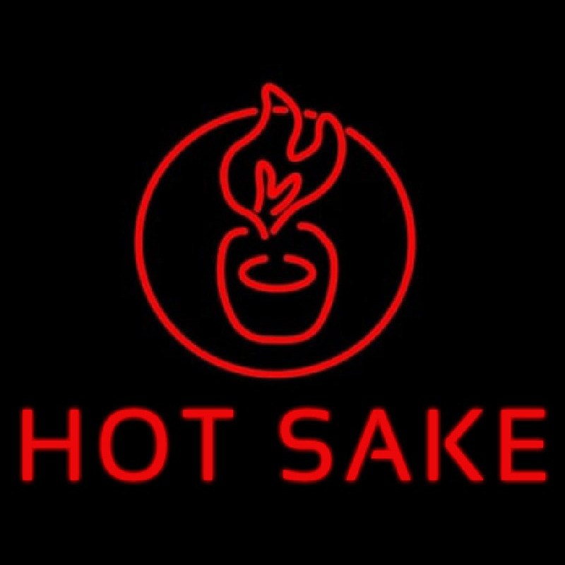 Red Hot Sake Enseigne Néon