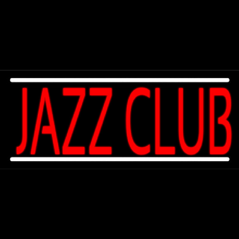 Red Jazz Club Enseigne Néon