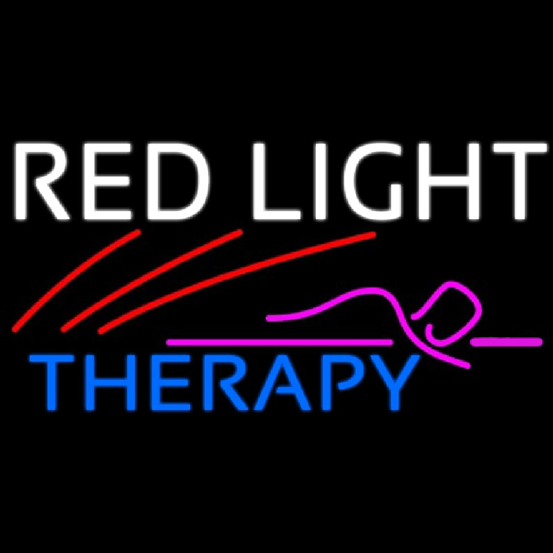 Red Light Therapy Enseigne Néon
