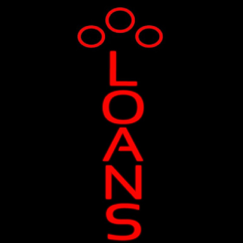 Red Loans Enseigne Néon