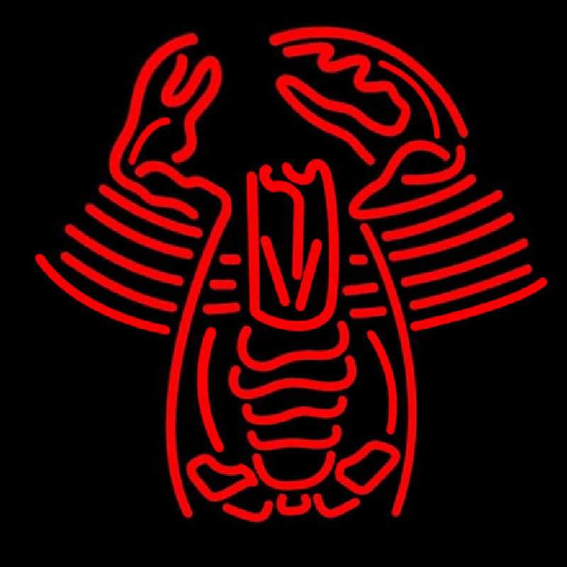 Red Lobster Logo Enseigne Néon