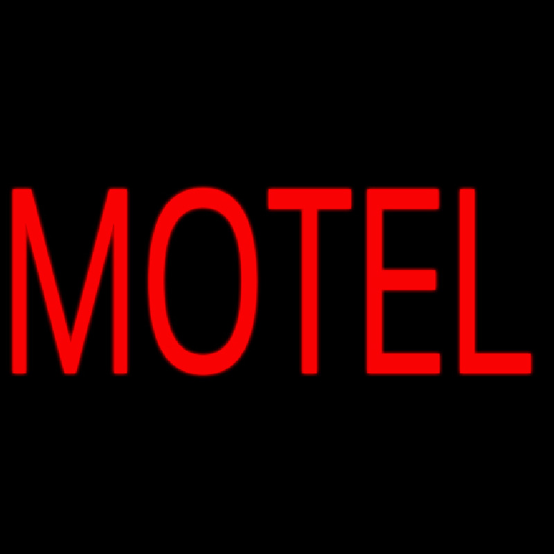 Red Motel Enseigne Néon