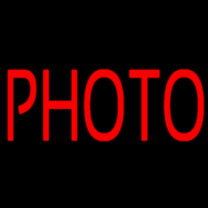 Red Photo Enseigne Néon
