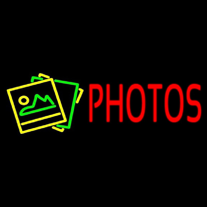 Red Photos With Logo Enseigne Néon