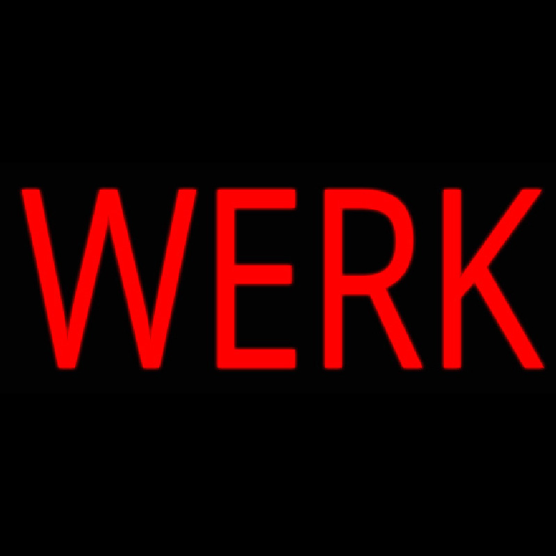 Red Werk Enseigne Néon