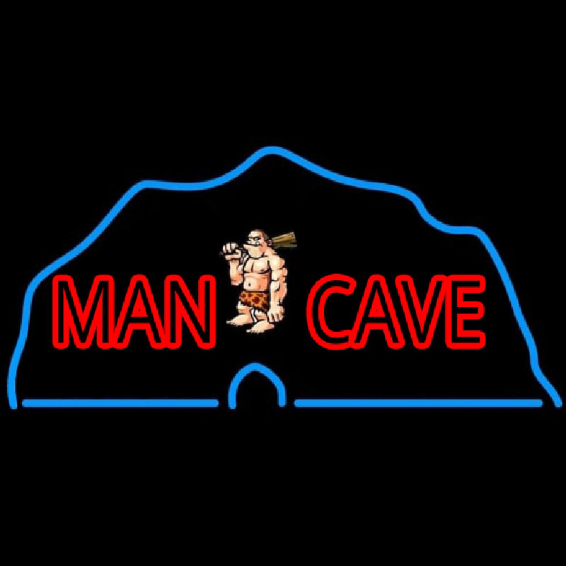 Retro Man Cave Neon Enseigne Néon