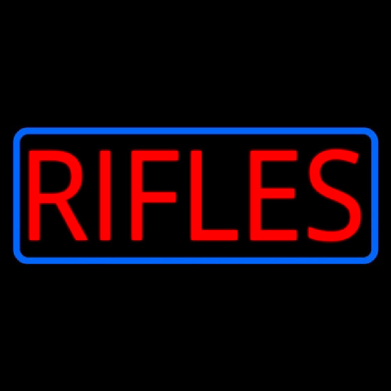 Rifles Enseigne Néon