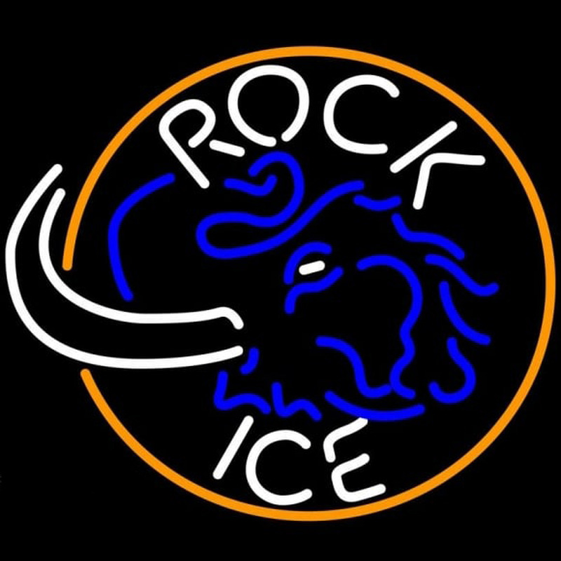 Rolling Rock Ice Elephant Beer Sign Enseigne Néon