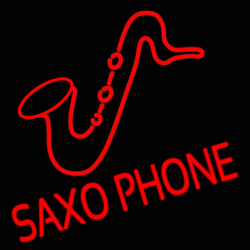 Sa ophone Block Logo Enseigne Néon