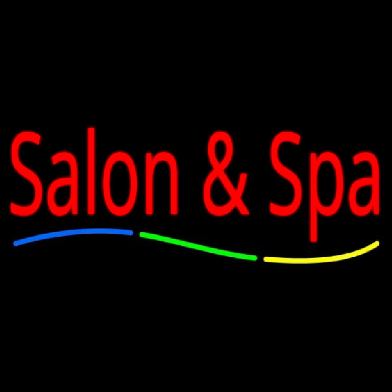 Salon And Spa Enseigne Néon