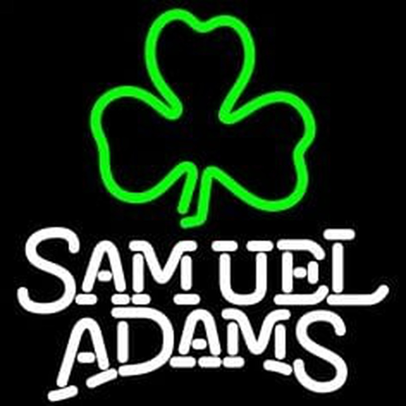 Samuel Adams Green Clover Enseigne Néon