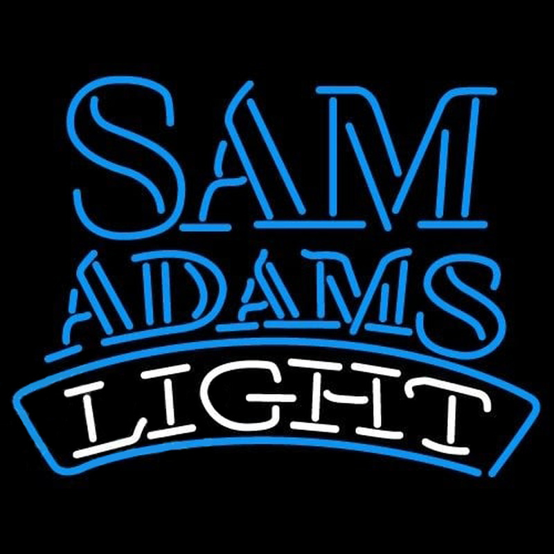 Samuel Adams Light Beer Sign Enseigne Néon