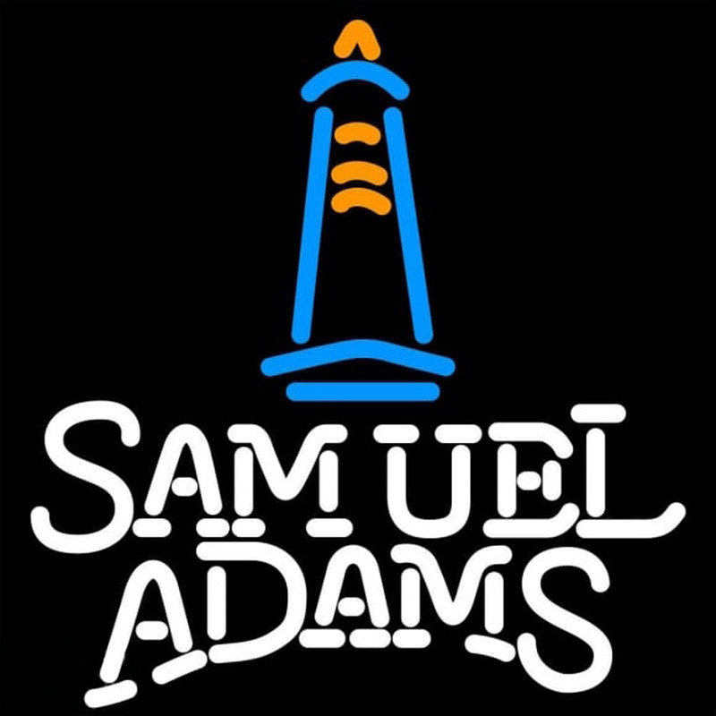 Samuel Adams Light House Beer Sign Enseigne Néon