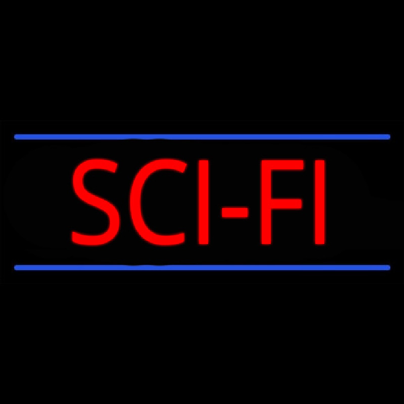 Sci Fi Enseigne Néon