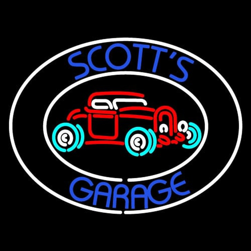 Scotts Garage Enseigne Néon