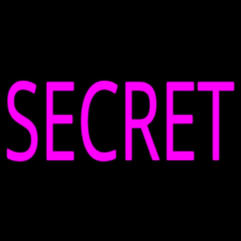 Secret Enseigne Néon