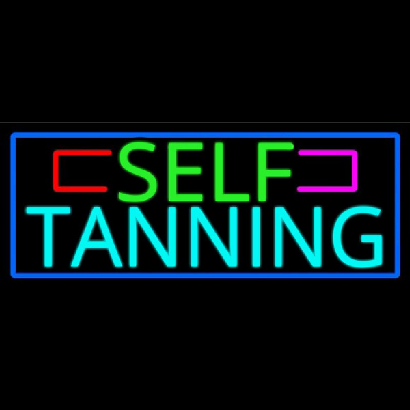 Self Tanning Enseigne Néon