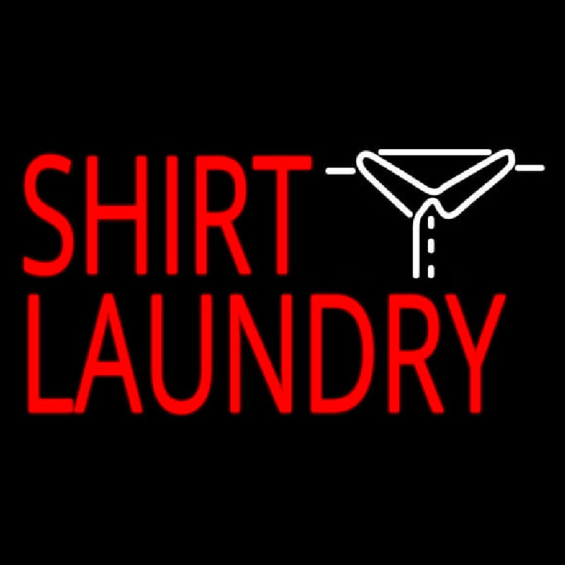 Shirt Laundry Enseigne Néon