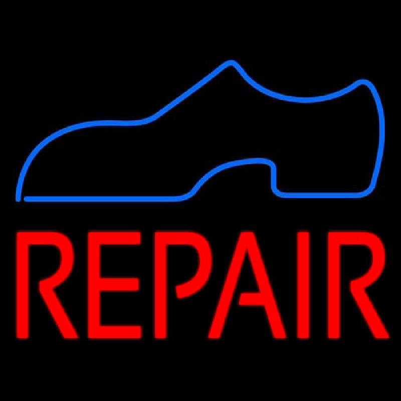 Shoe Repair Enseigne Néon