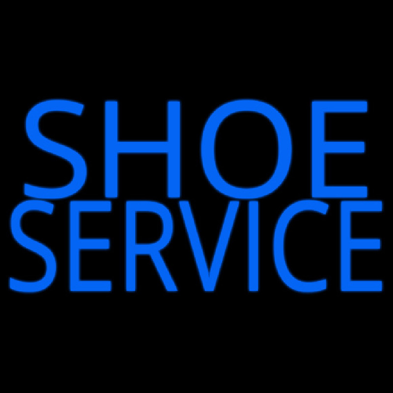 Shoe Service Enseigne Néon