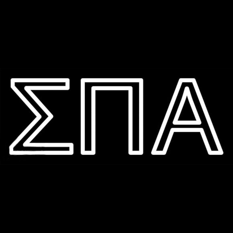 Sigma Pi Alpha Enseigne Néon