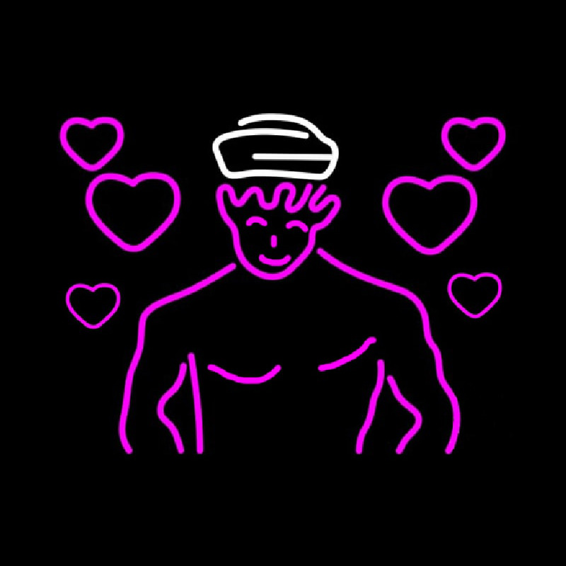 Singing Sailor Logo Enseigne Néon