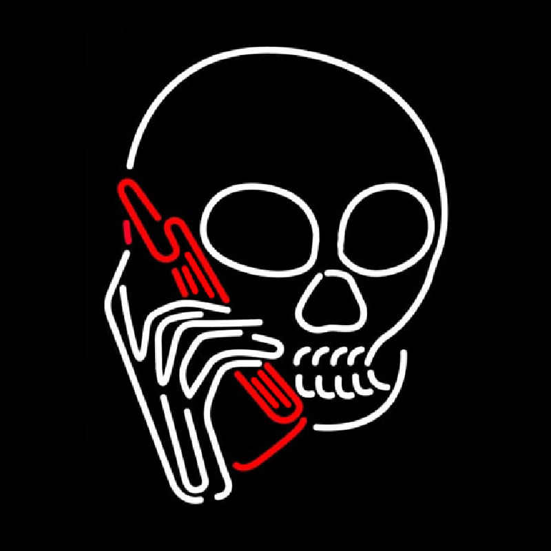 Skull Enseigne Néon