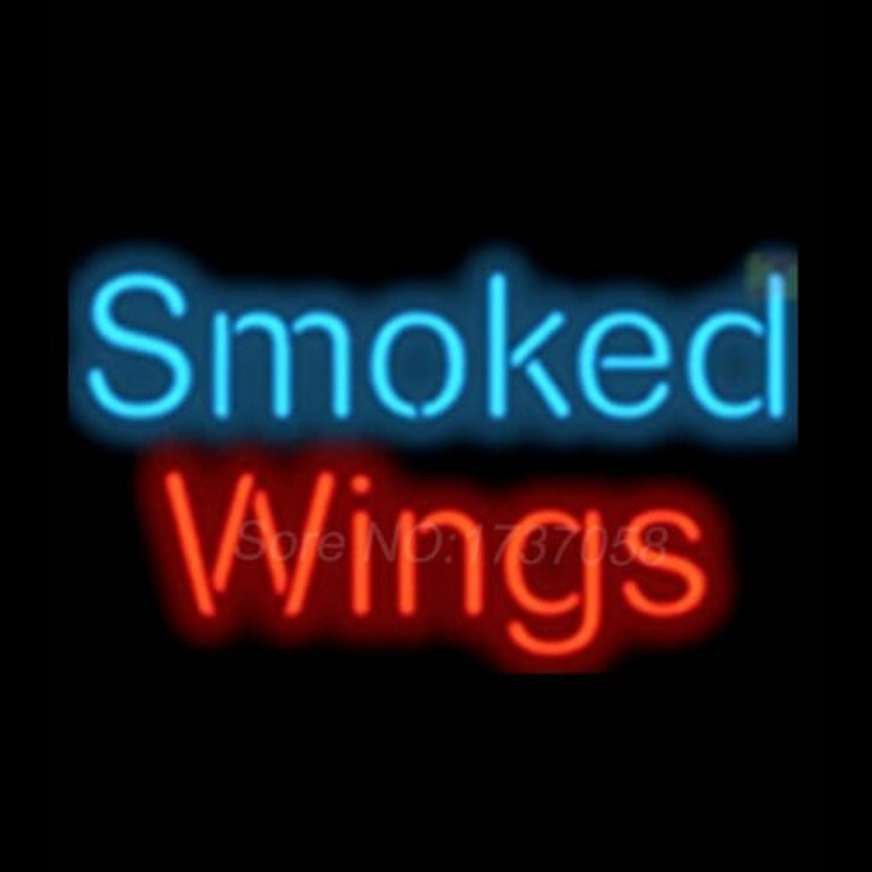 Smoked Wings Enseigne Néon