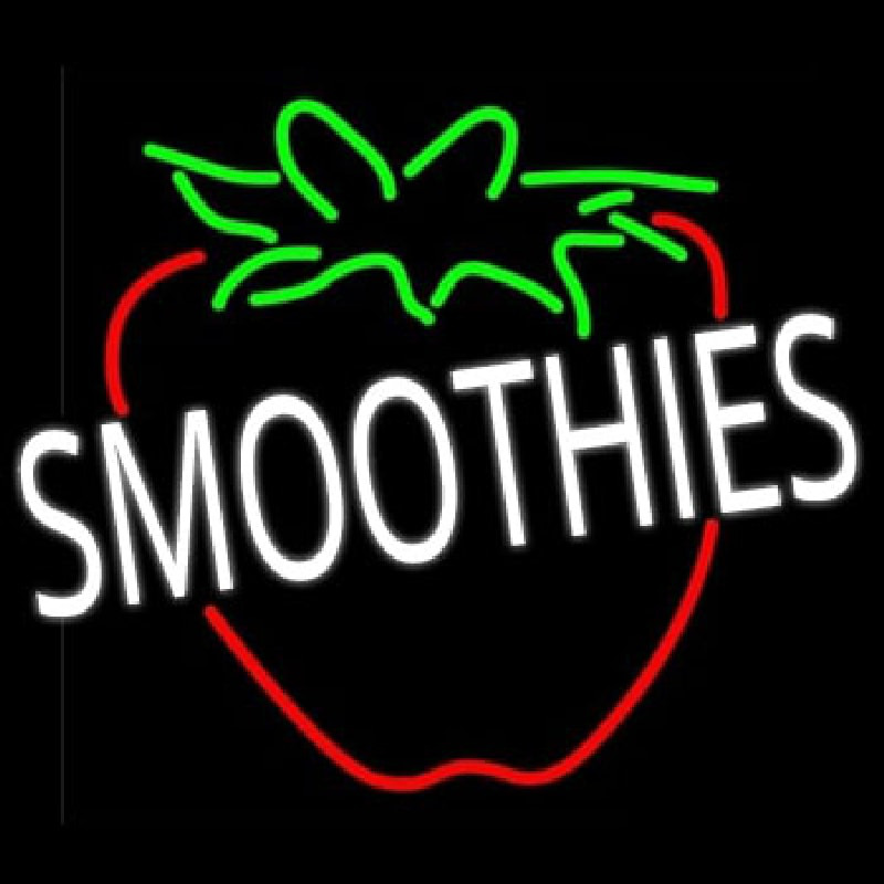 Smoothies Logo Enseigne Néon