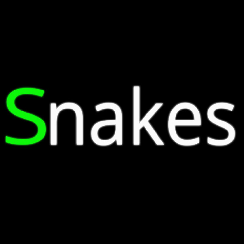 Snakes Enseigne Néon