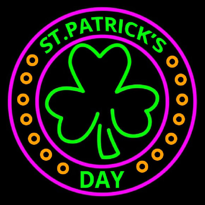 St Patricks Day Enseigne Néon