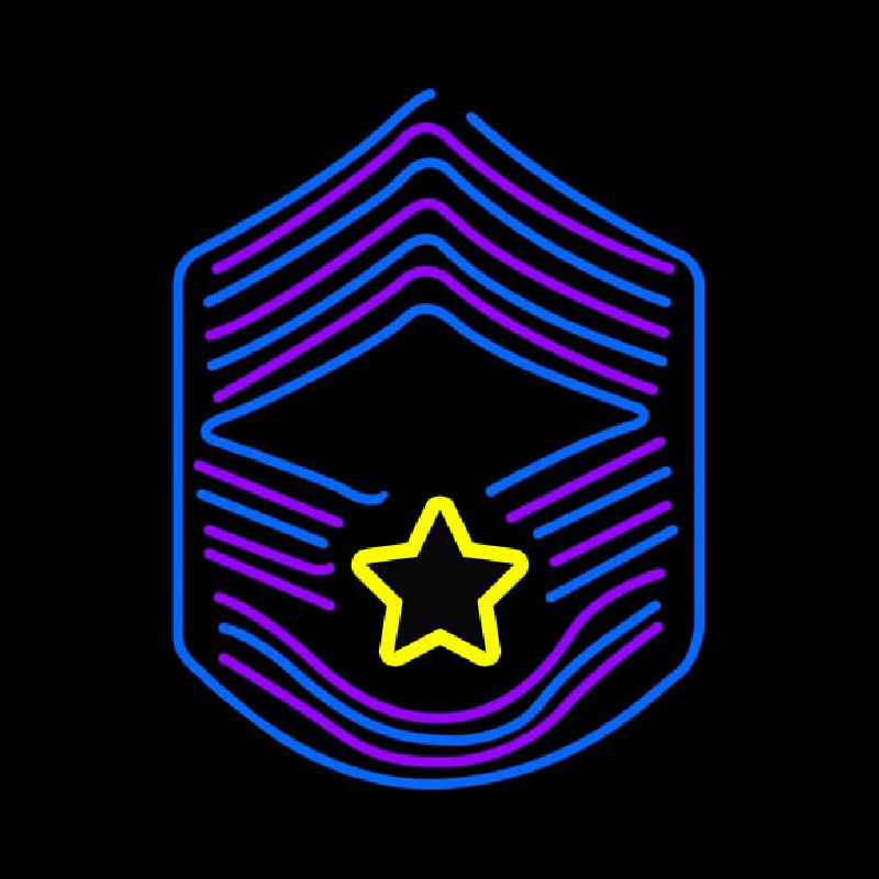 Star Logo Enseigne Néon