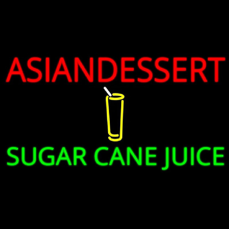 Sugar Cane Juice Enseigne Néon