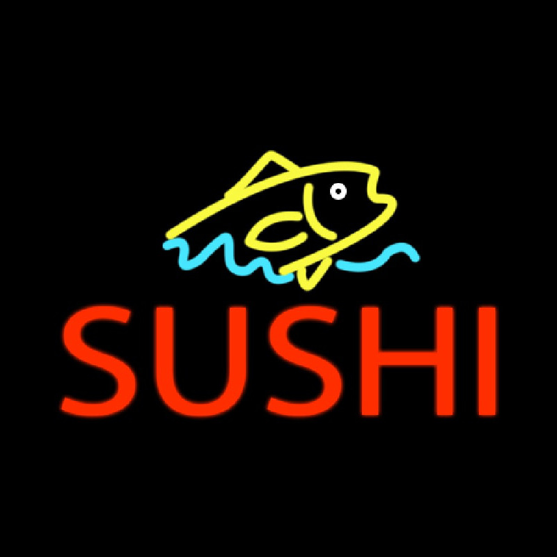 Sushi Catering Enseigne Néon