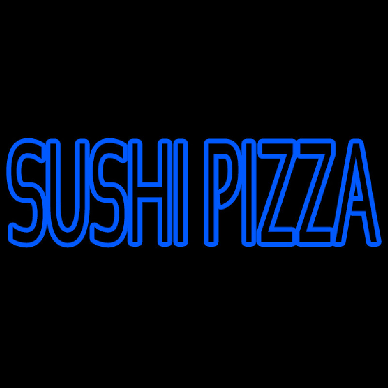 Sushi Pizza Enseigne Néon