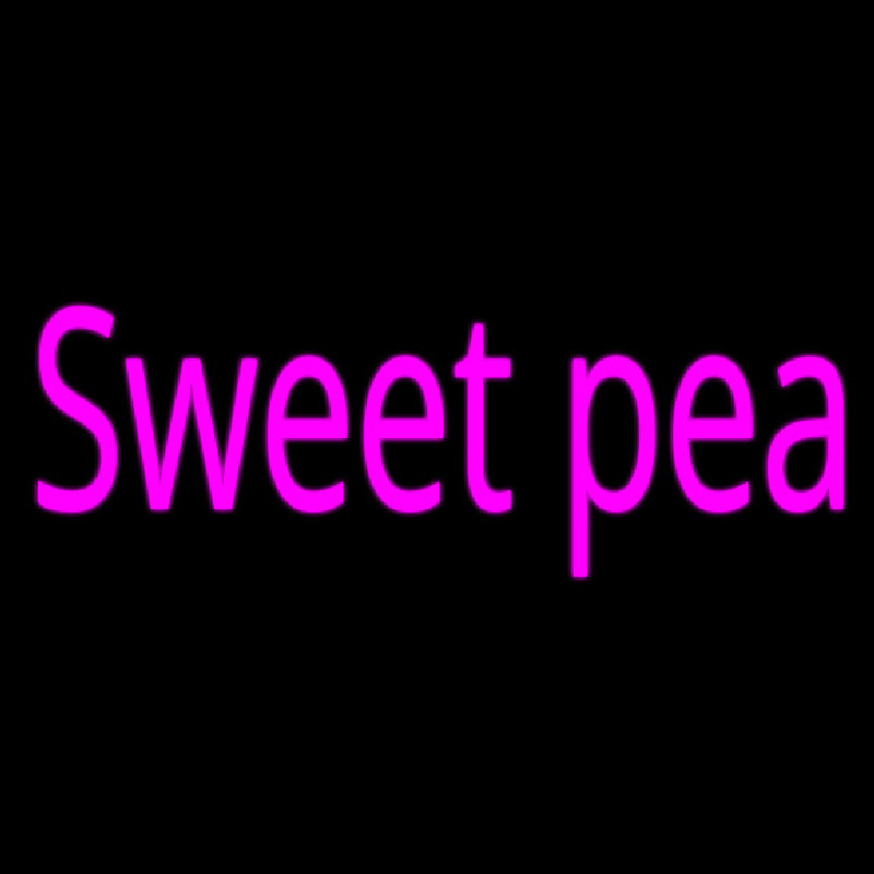 Sweet Pea Enseigne Néon