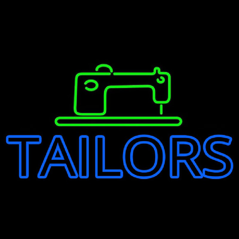Tailors Logo Enseigne Néon