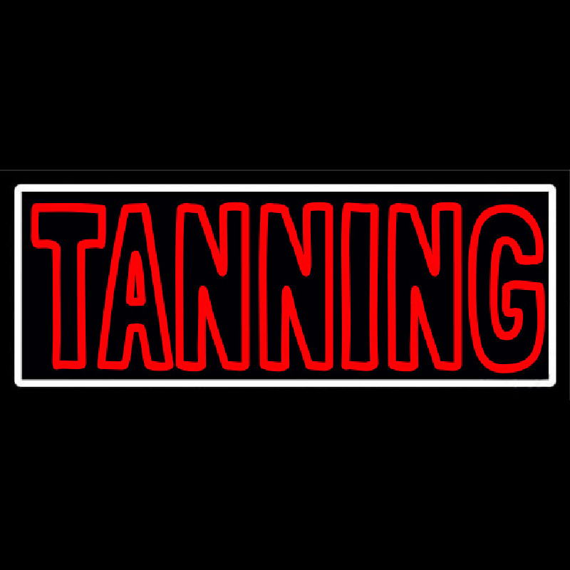 Tanning Double Stroke Enseigne Néon