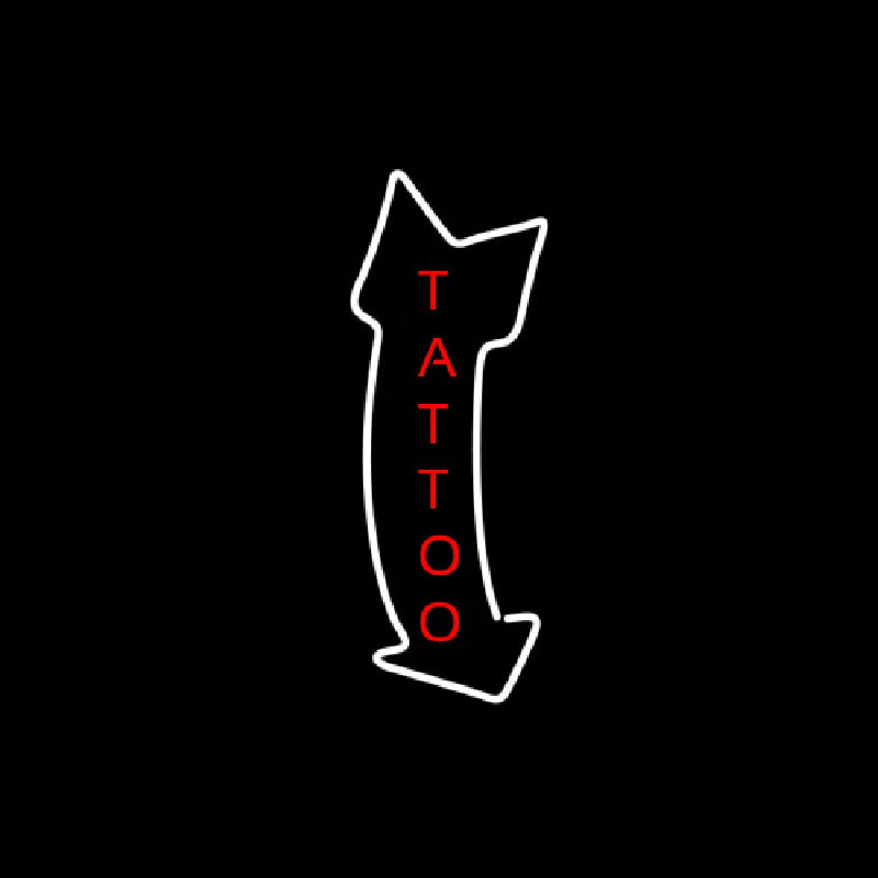 Tattoo Arrow Enseigne Néon