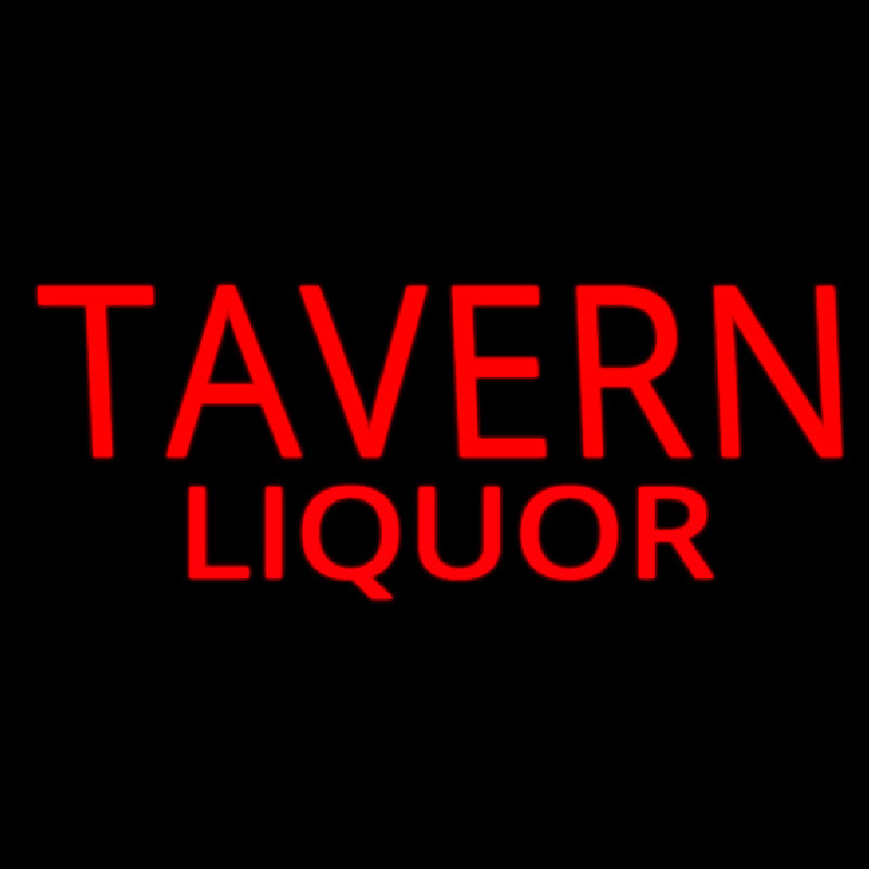 Tavern Liquor Enseigne Néon