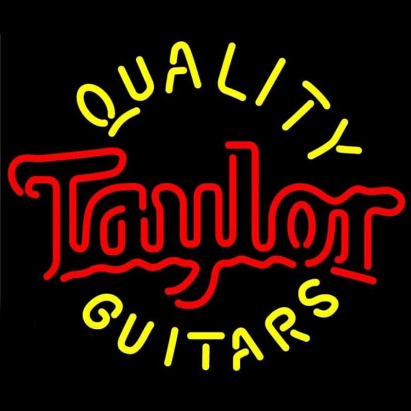 Taylor Quality Guitars Beer Sign Enseigne Néon