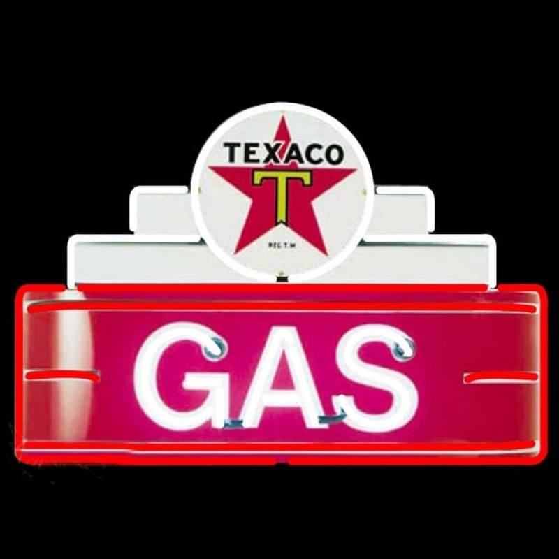 Te aco Logo Gas Enseigne Néon