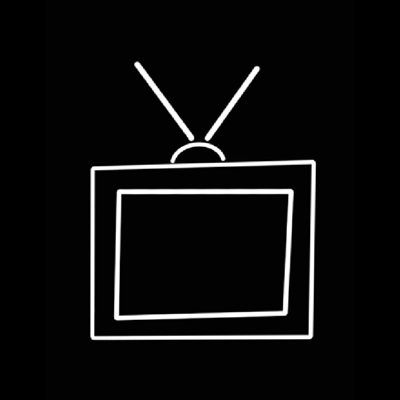 Televison Enseigne Néon