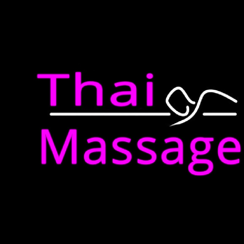 Thai Massage Enseigne Néon