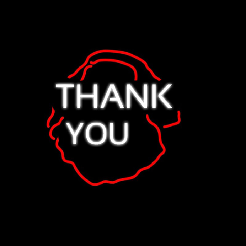 Thank You Enseigne Néon