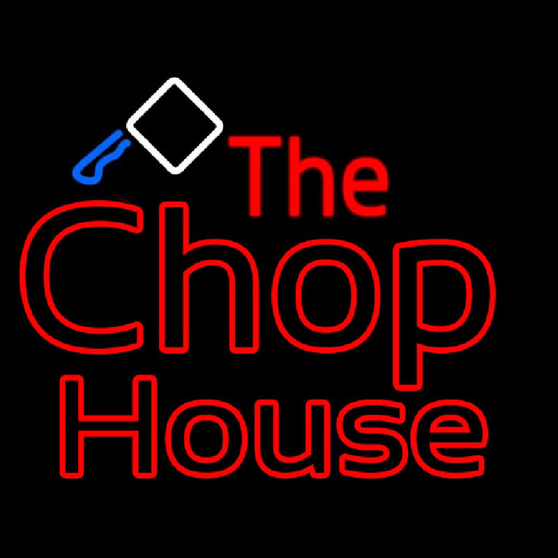 The Chophouse Double Stroke Enseigne Néon