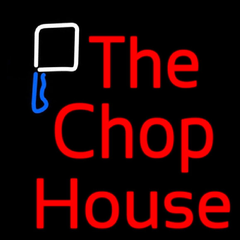 The Chophouse Double Stroke Enseigne Néon