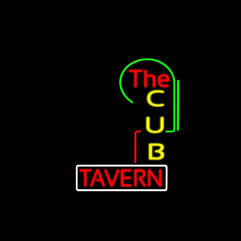 The Cub Tavern Enseigne Néon