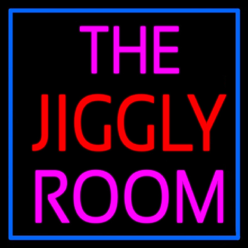The Jiggly Room Enseigne Néon